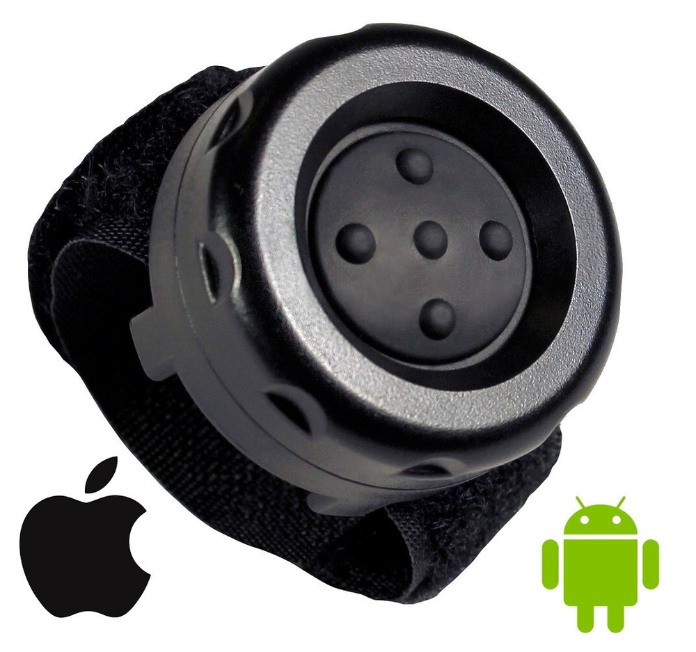 PRYMEBLU® Bluetooth Wireless PTT Button Switch ZELLO BT-PTT-Z-MINI