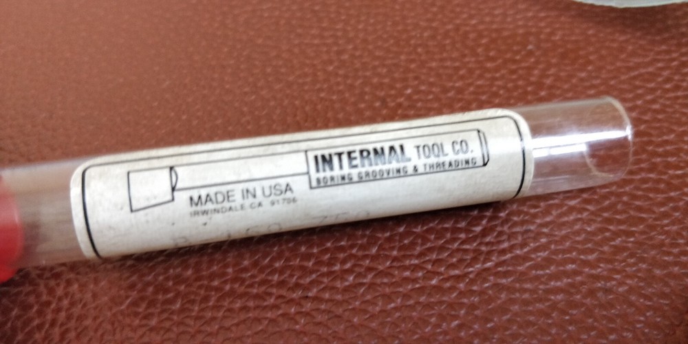 B-160-750 INTERNAL TOOL CARB BORING TOOL Solid Carbide .160" min bore