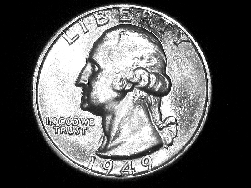 1949 Washington Quarter --- Gem Uncirculated