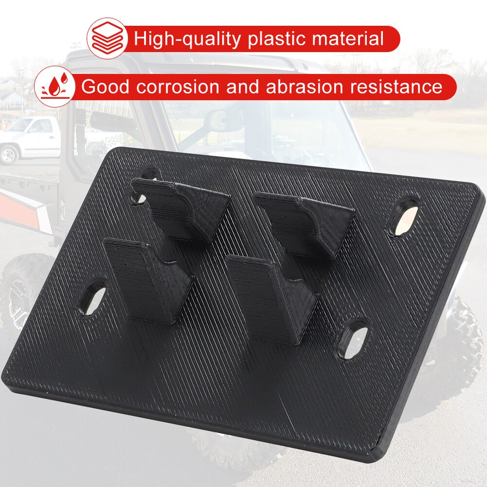 For Polaris Windshield Handle Base 5454227 for Glass Tip-Out Full Windshield