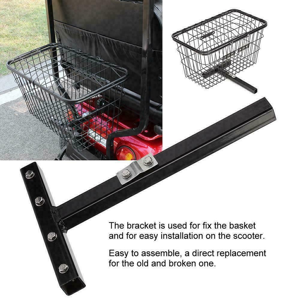 Mobility Scooter Rear Basket Mounting Bracket Modification Accessory Replacement