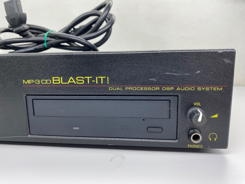 CSC Dual Processor Pro Audio MP-3 CD Player DSP Stereo System BLAST-IT! UNTESTED