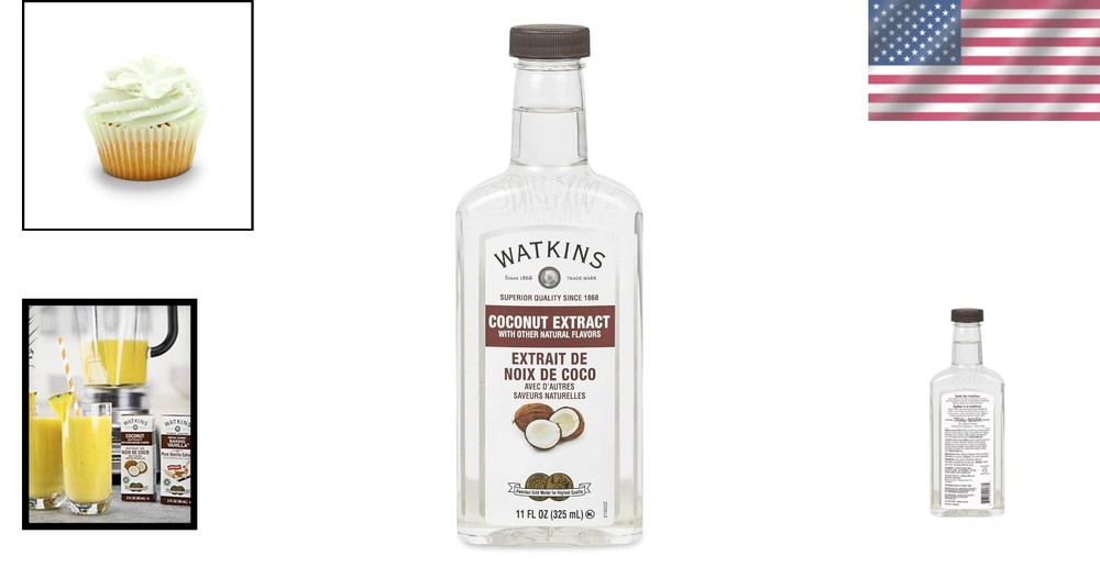 Crafted Coconut Extract, 11 fl. oz. – No Artificial Colors, Kosher Certified