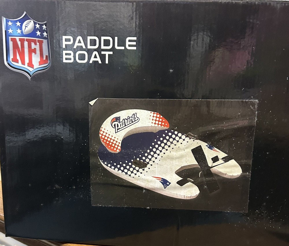 New England Patriots Inflatable Paddle Boat
