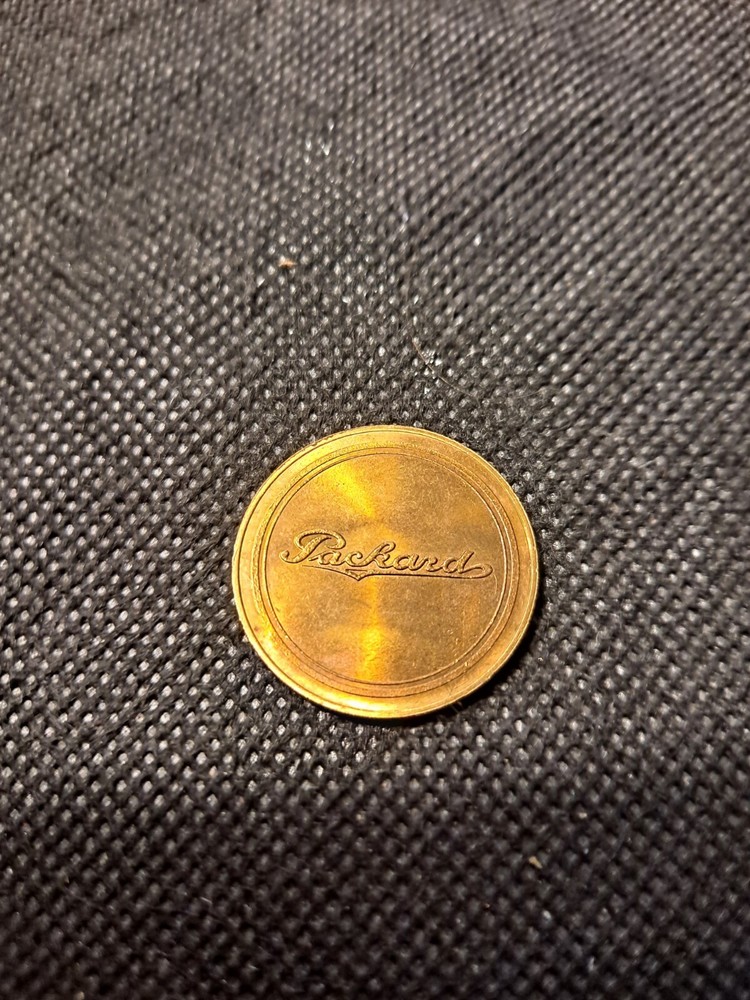 1915 PACKARD TWIN SIX CAR TOKEN! e6314UXX