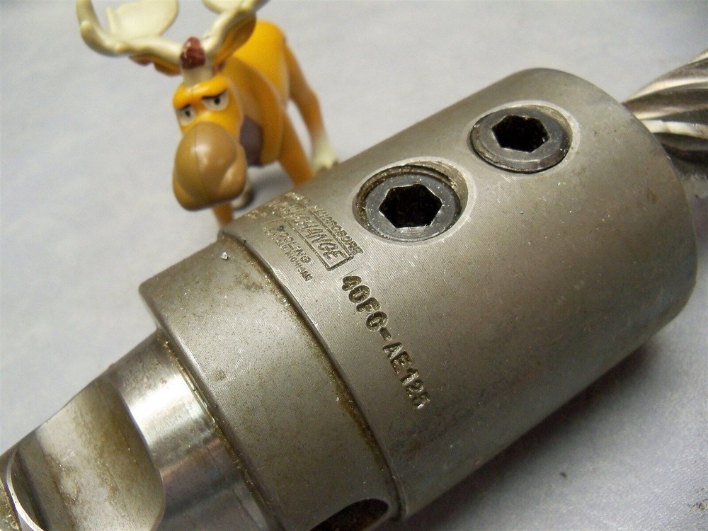 Microbore 40FC-AE125 Flash Change Tool Holder w/bore bit