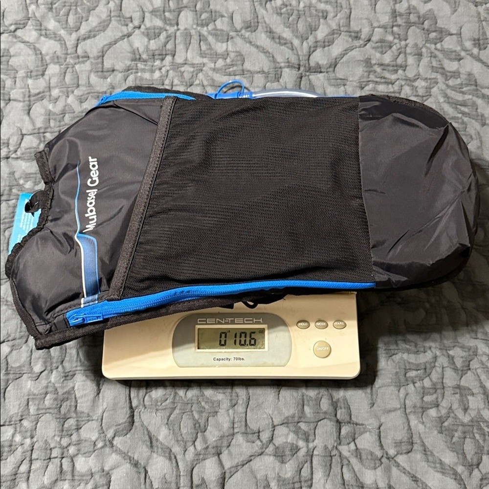 Mubasel Gear hydration backpack hiking storage compartments lightweight outside