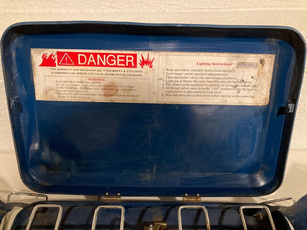 Vintage Two Burner Camping Stove