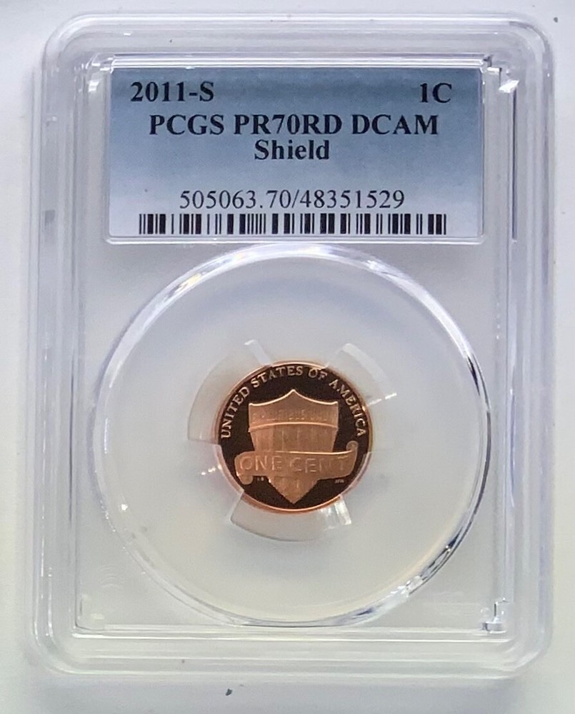 2011 "S" PCGS 70 RD DCAM Proof Lincoln Cent