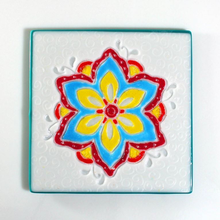 Mandala Tile Texture - Glass Fusing Mold