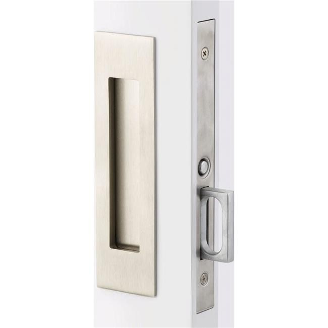 Emtek 2154US15134 Narrow Modern Rectangular Passage Pocket Door Mortise Lock ...