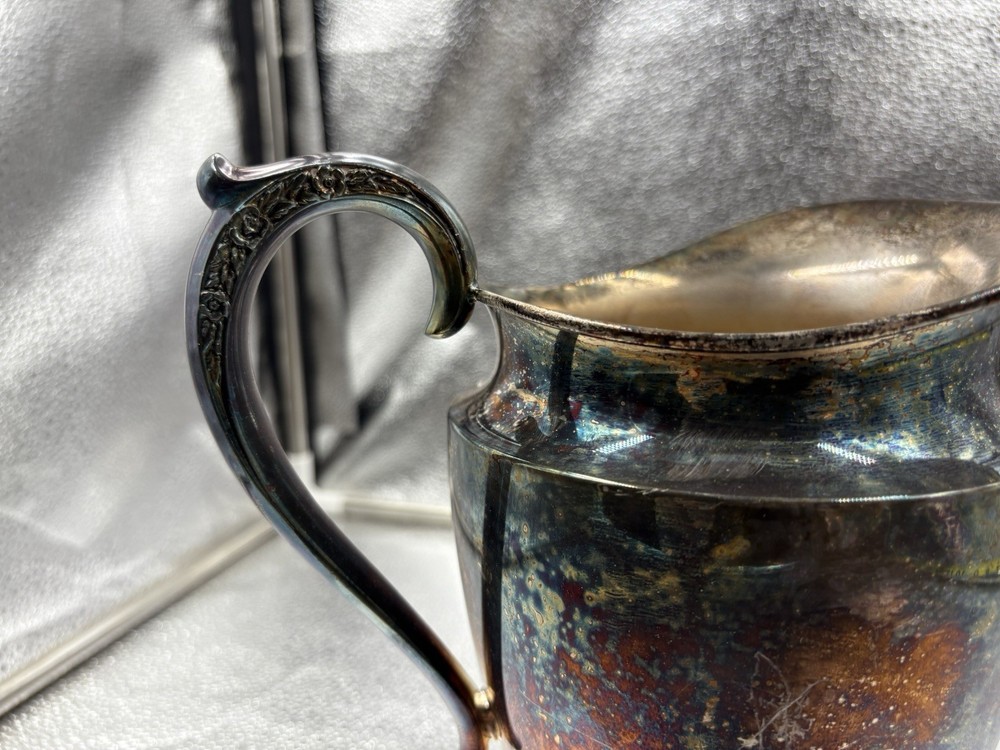 WMA Rodgers Silver Pitcher Vintage