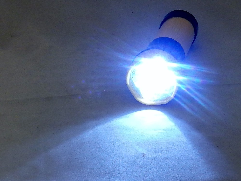 4 LED Flashlight, Super Bright Tactical Beam, Hunting, Work, Survival, #SP9197