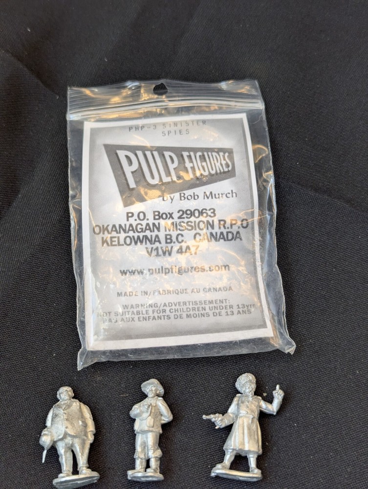 Packet Of 5 Pulp Figures Warhammer Figures
