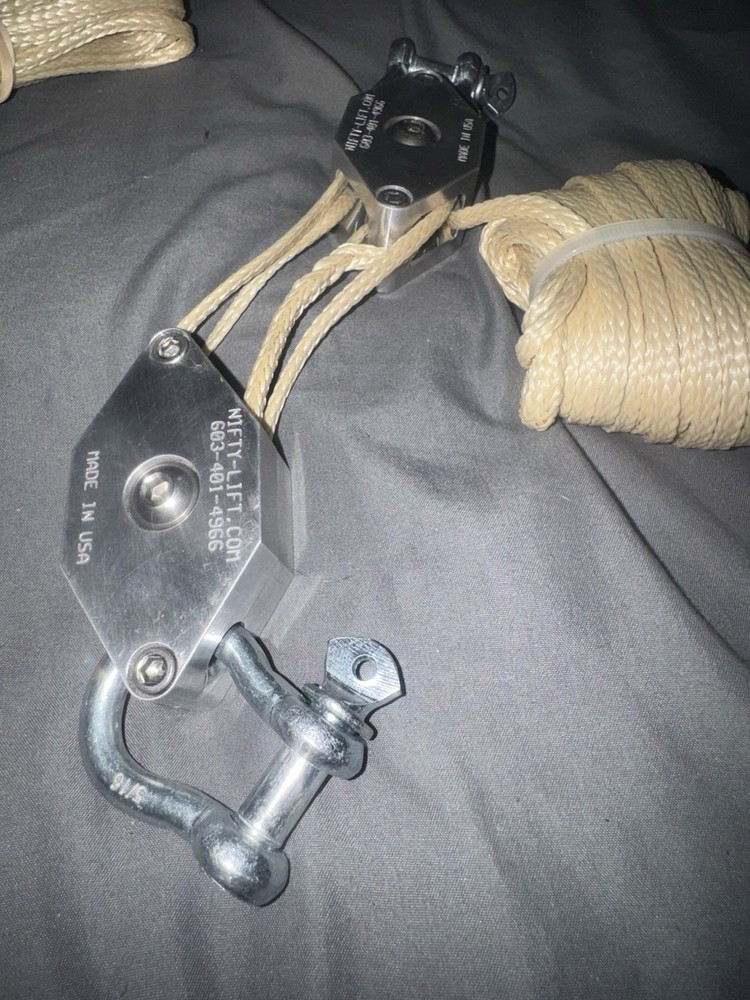 Nifty Lift Basic Set With Extra 40’ Rope