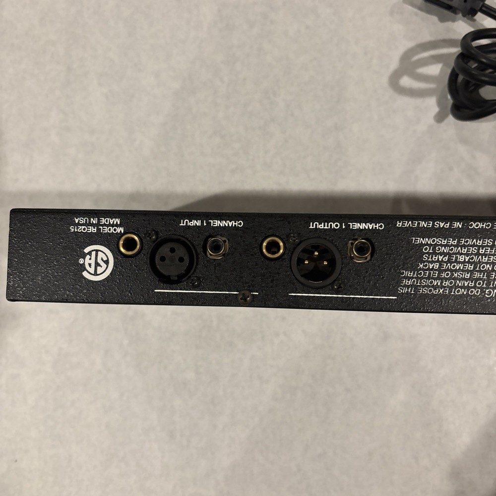 ROLLS REQ215 Dual 15 Band 1/3 Octave Graphic Equalizer With Sub-Output |#D71