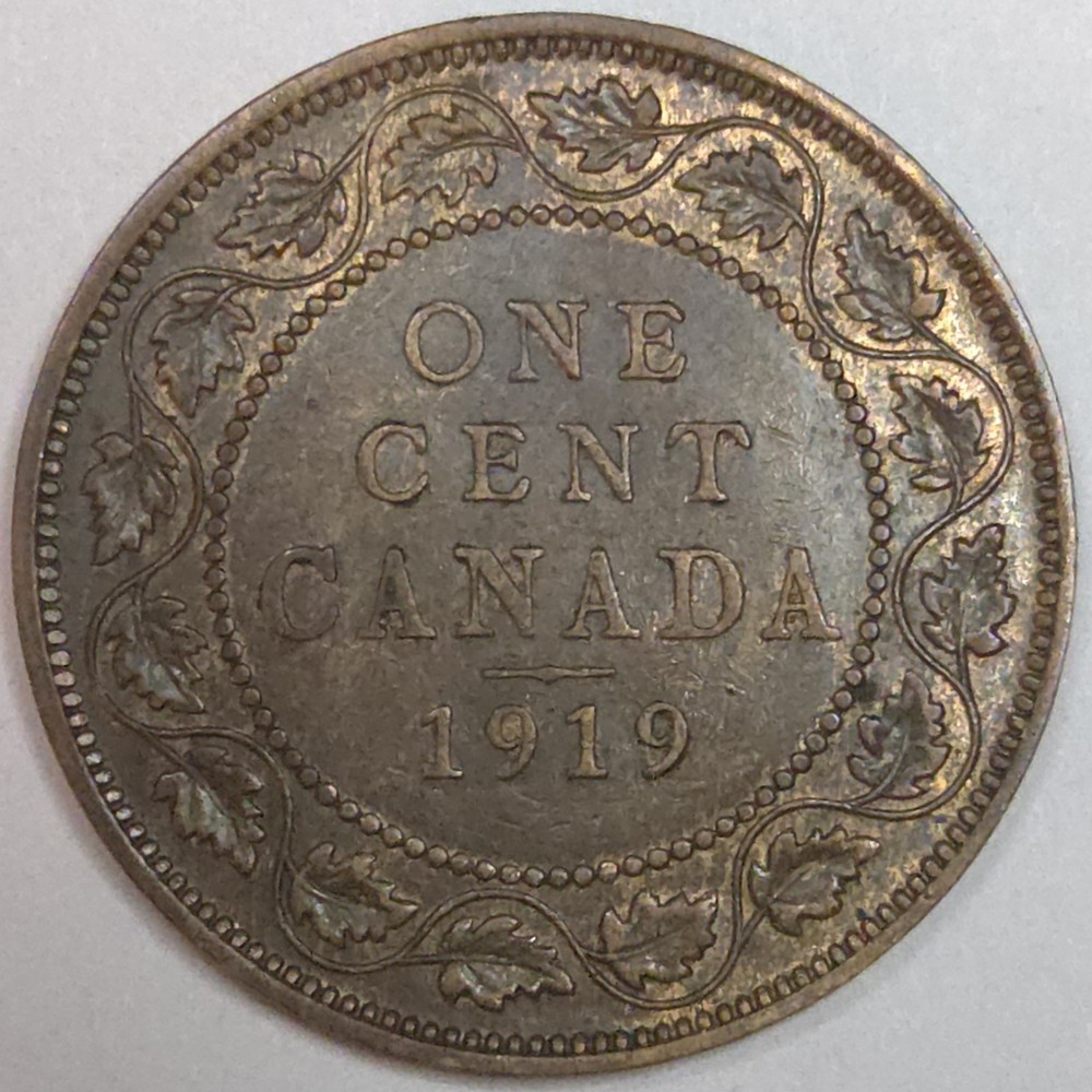 1919 Canada Large One Cent (Lot#4)