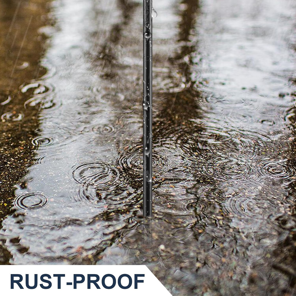 32-48" Metal deep Locator Tool Rod for Probing Soil Compaction Pipe gopher track