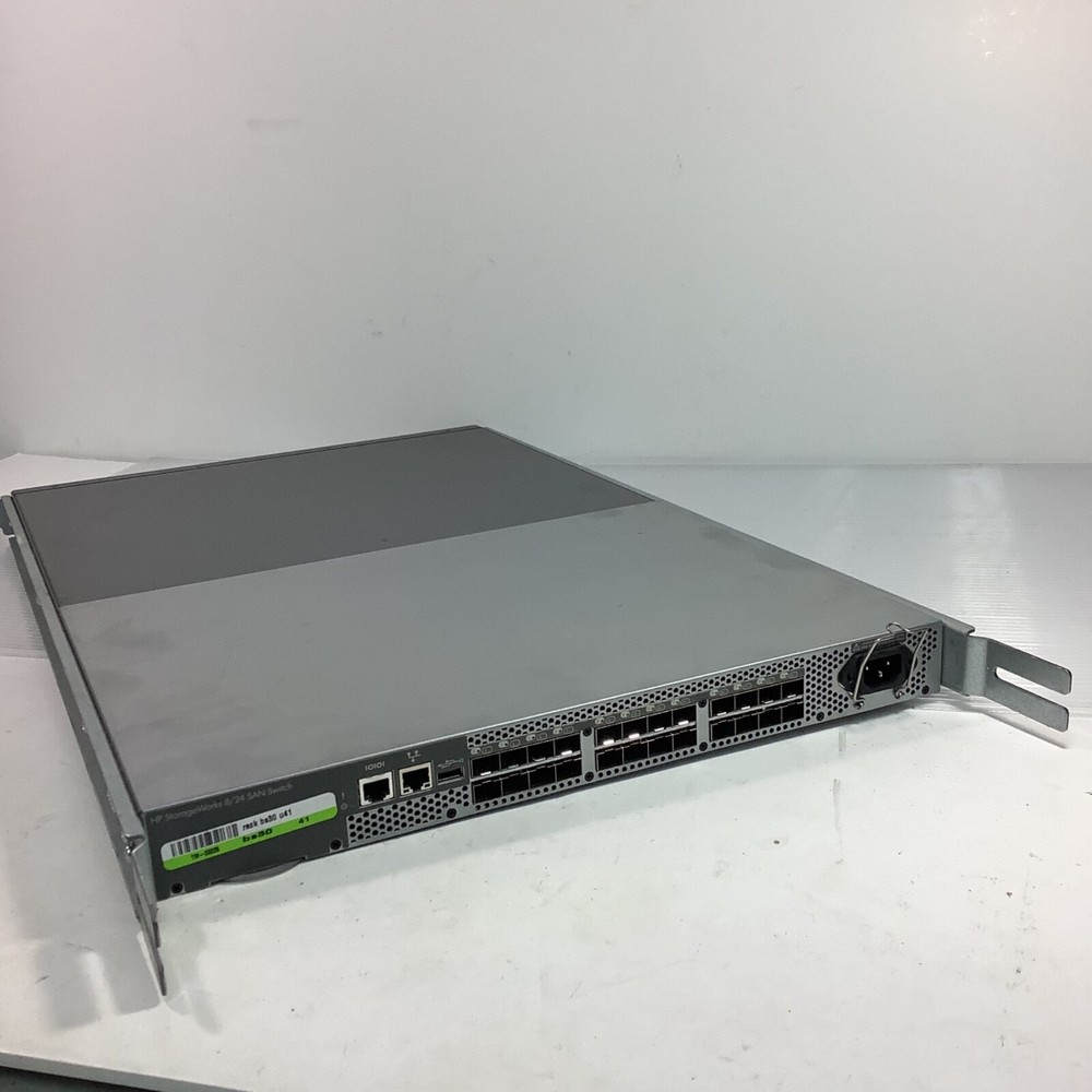 HP StorageWorks 24 Port 8Gbps SFP SAN Managed Switch