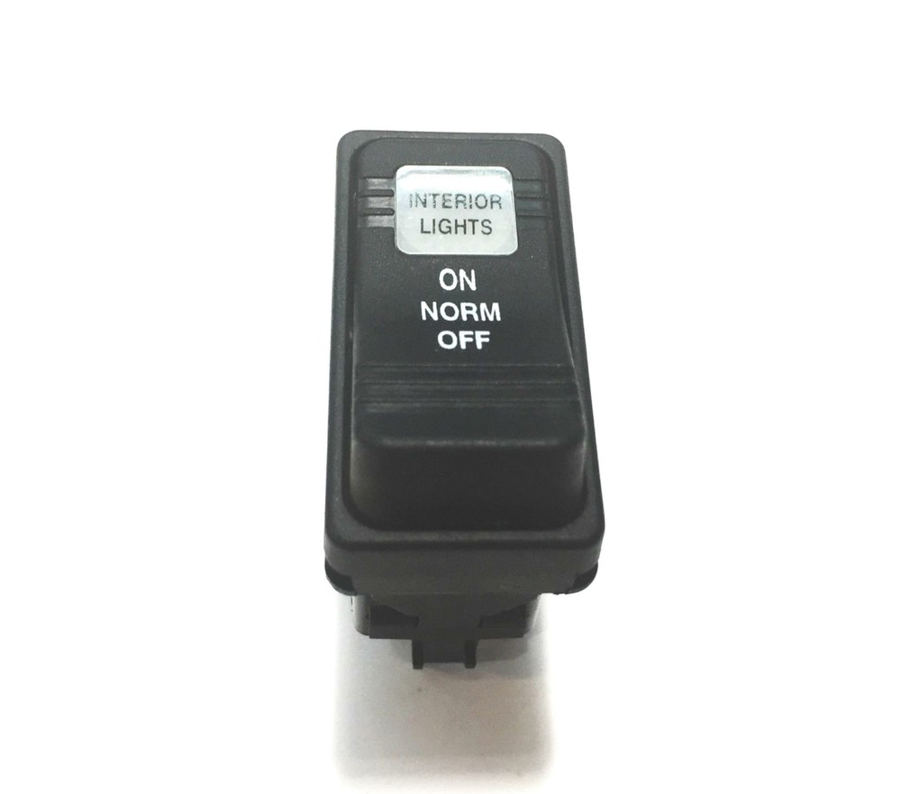 Carling Technologies 12V Interior Lights On/Normal/Off Rocker Switch NOS
