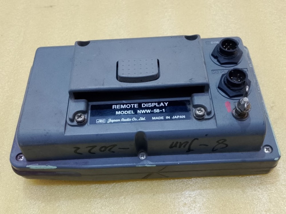 JRC NWW-58 Remote Display AsIs Basis