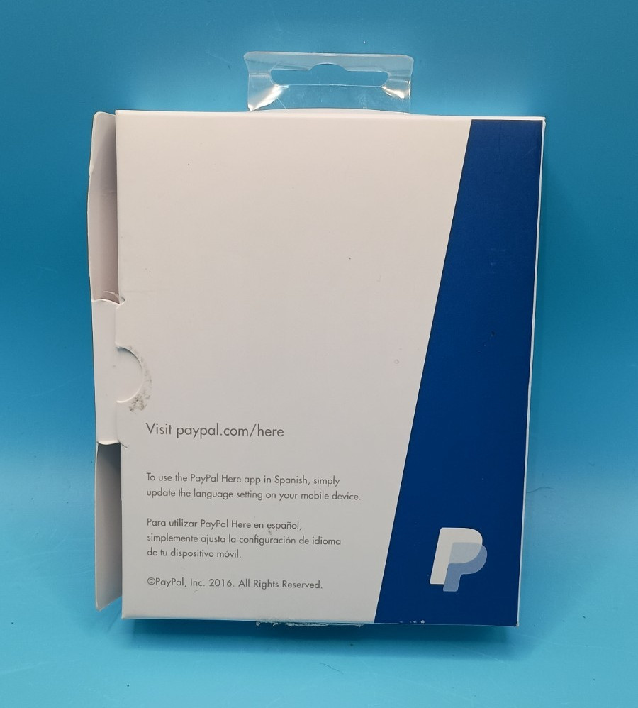 NEW in Box PayPal Here Triangular AUX Port Headphone Jack Card Reader