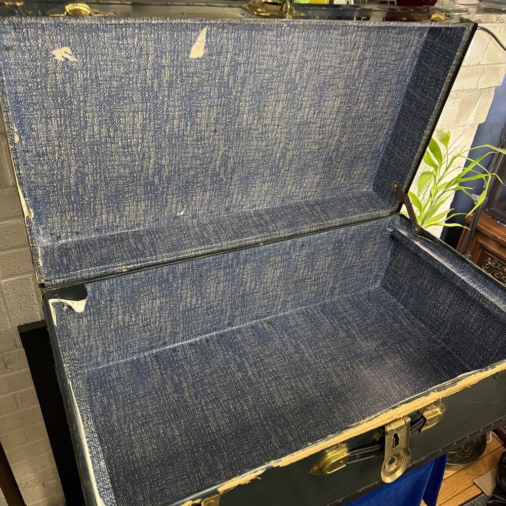 Vintage Herald Steamer Trunk