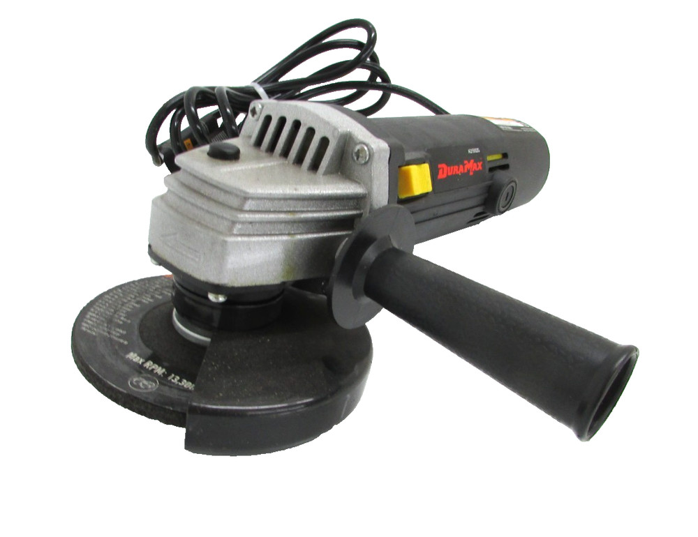 DURA MAX TOOLS 4-1/2” ANGLE GRINDER AQ15002G w/ SIDE HANDLE