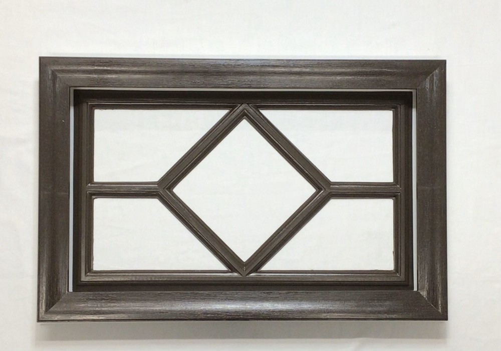 Dark Brown Amarr Garage Door Window Kit Short Panel Frame Insert Glass Options