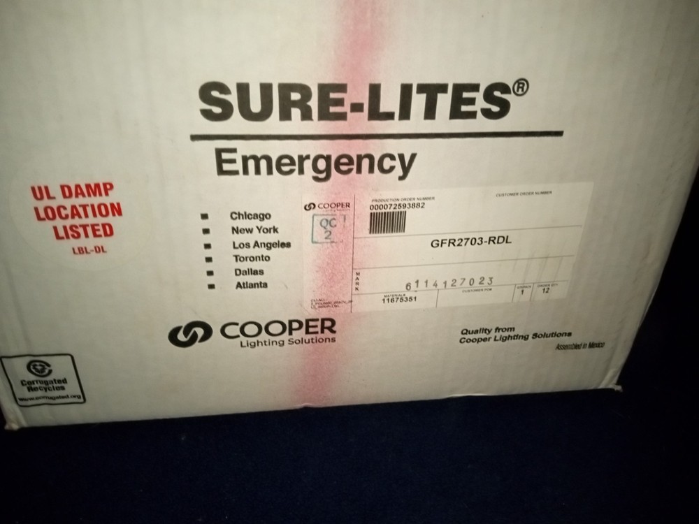Sure lites Emergency lighting
