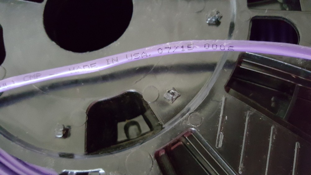 Carol 92130 18/2C Shielded BO Automatic Temperature Control Cable CMP Purp/100ft