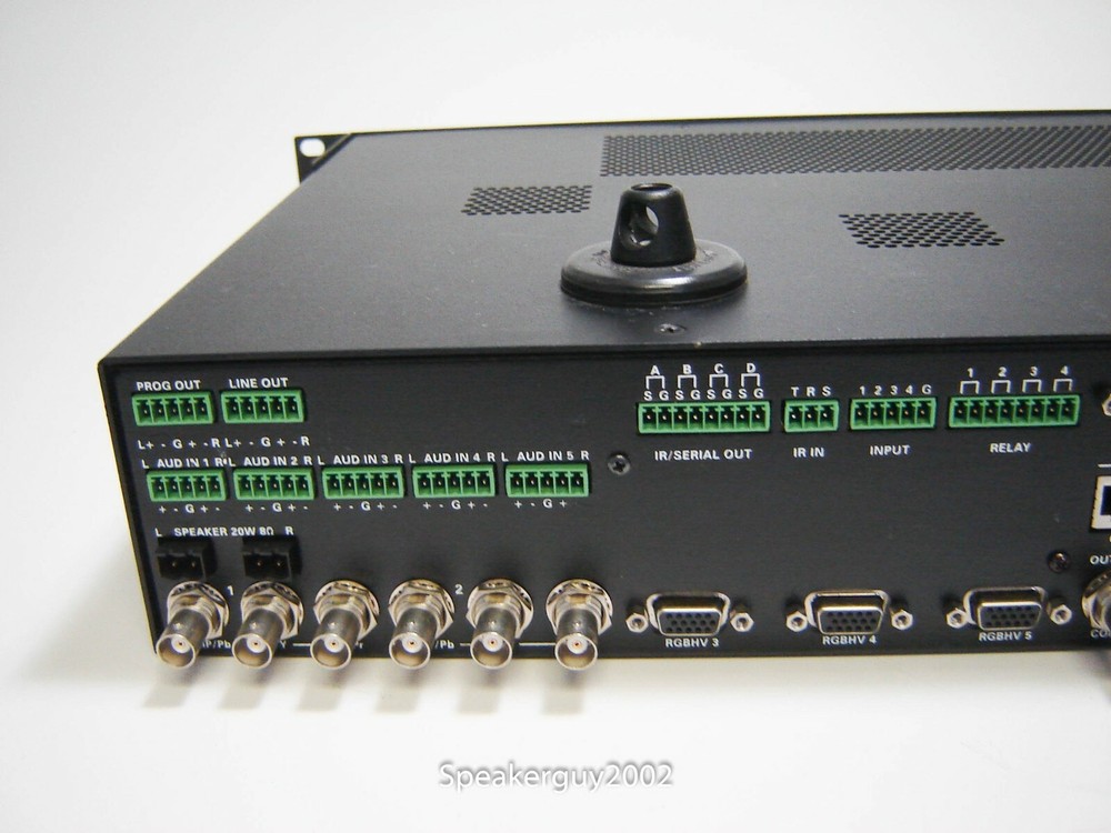 Rack Mountable Crestron MPS-100 / Multimedia Presentation System / 4456884 -- CC