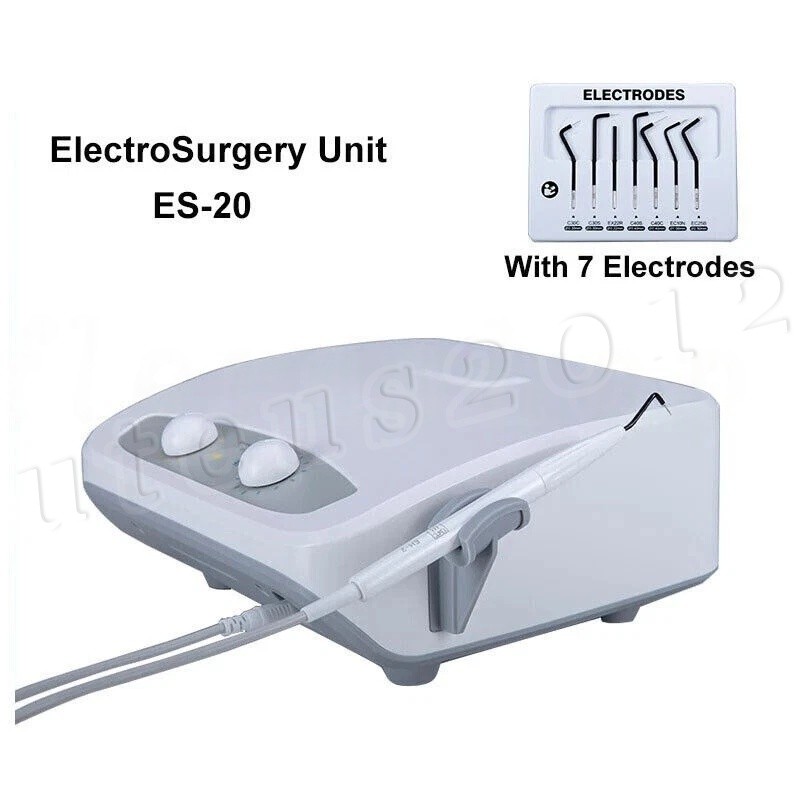 Electro Electrosurgery Unit Machine High Frequency Electric 7 Knife Tips CE