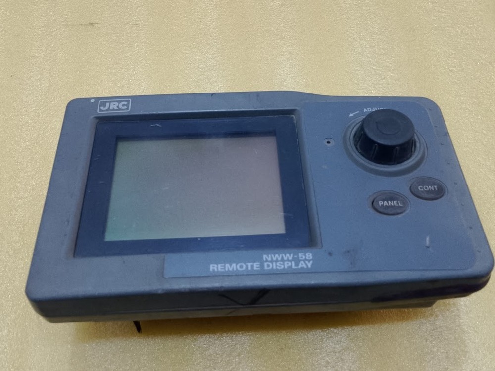 JRC NWW-58 Remote Display AsIs Basis