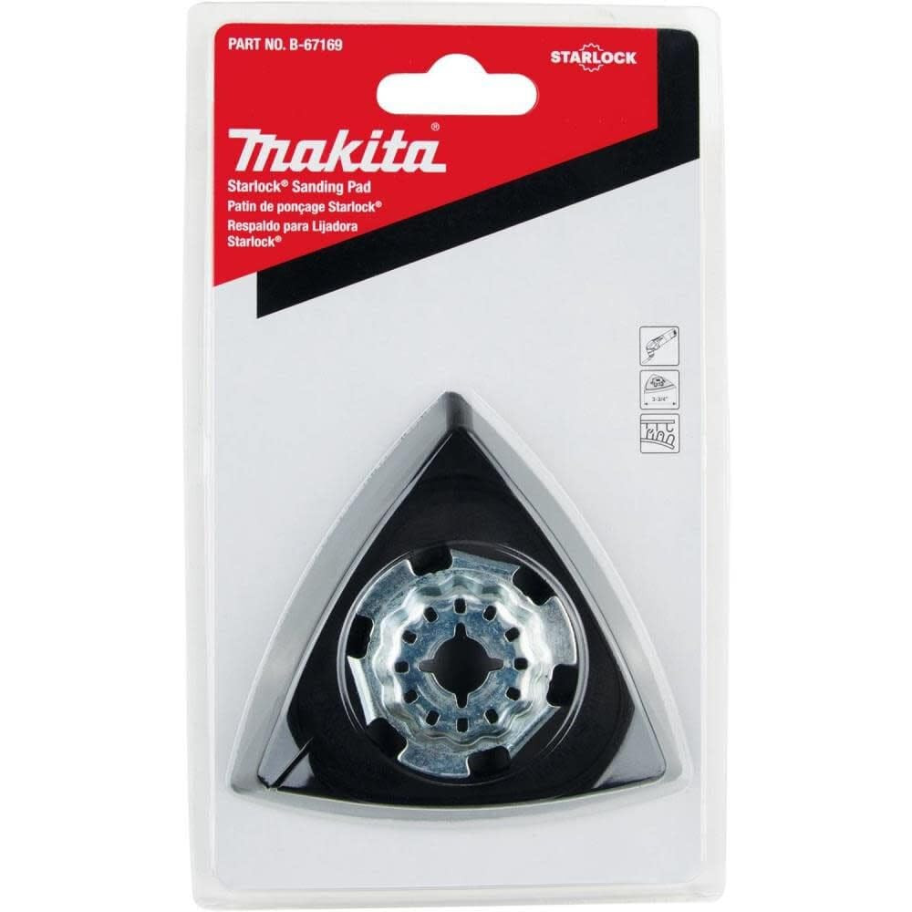 Makita Starlock Sanding Pad 6 Hole Abrasive Sheets for Multi Tools Dust Extra...