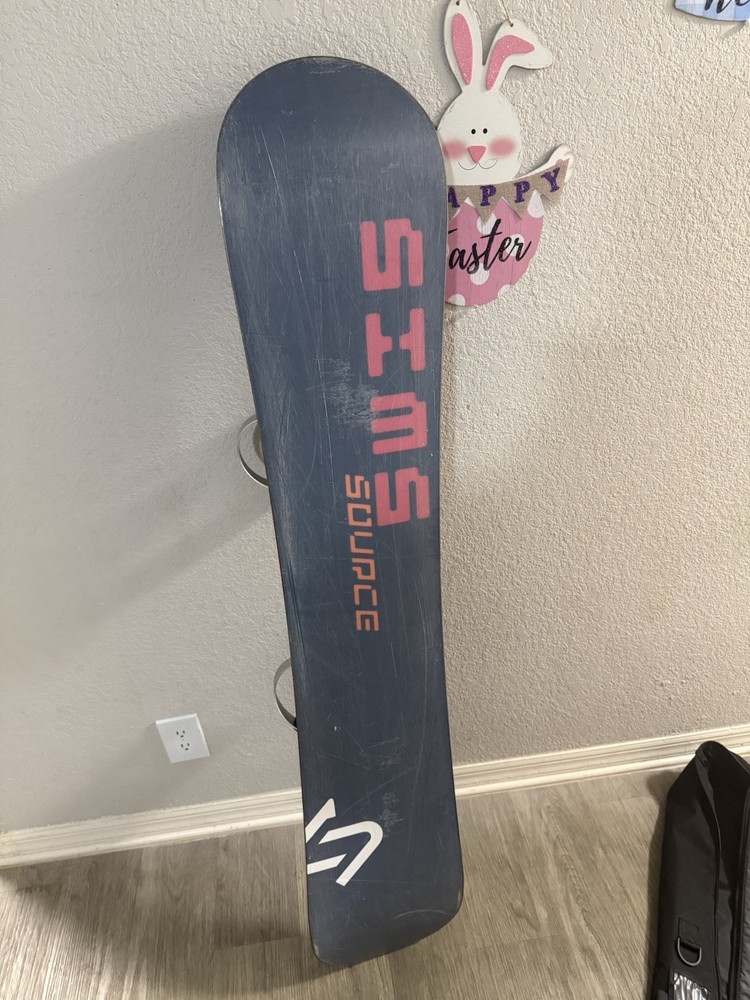 SIMS 148 cm Snowboard with Head Bindings And LTD Bag