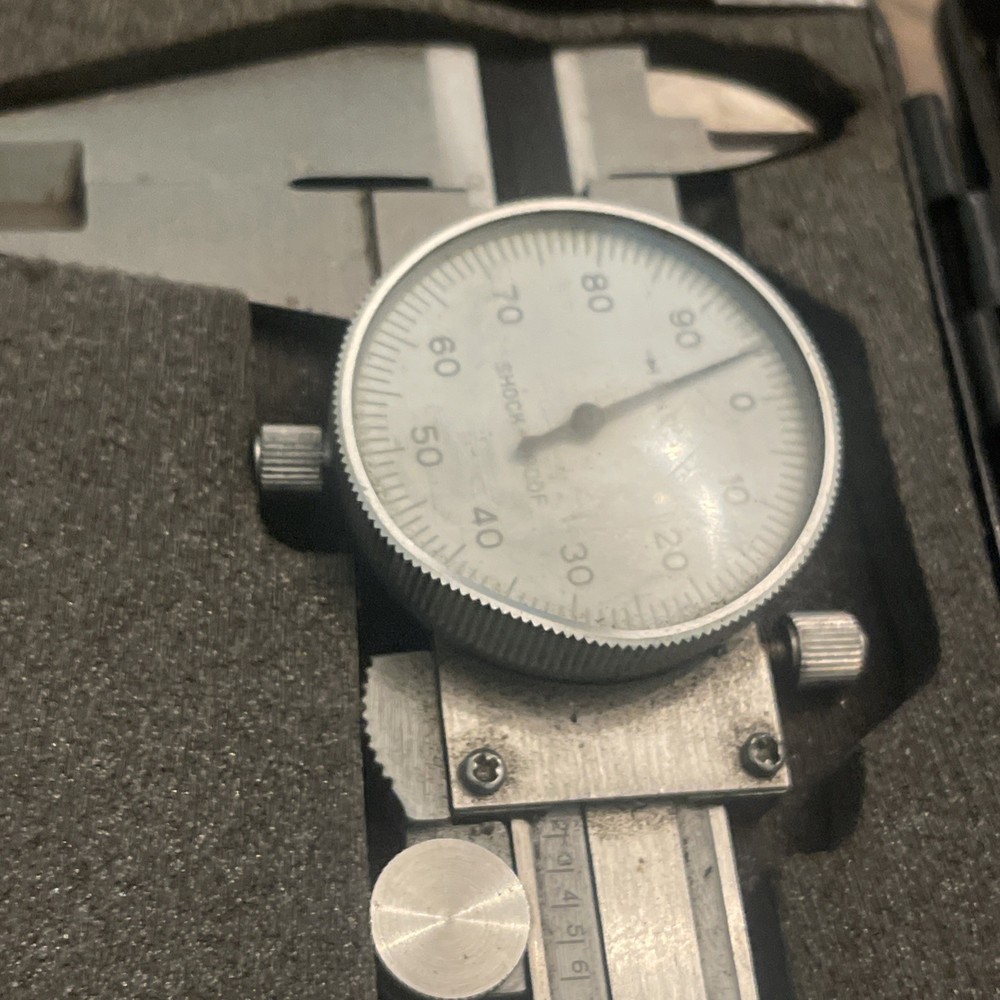 shockproof dial caliper 6 inch In Case