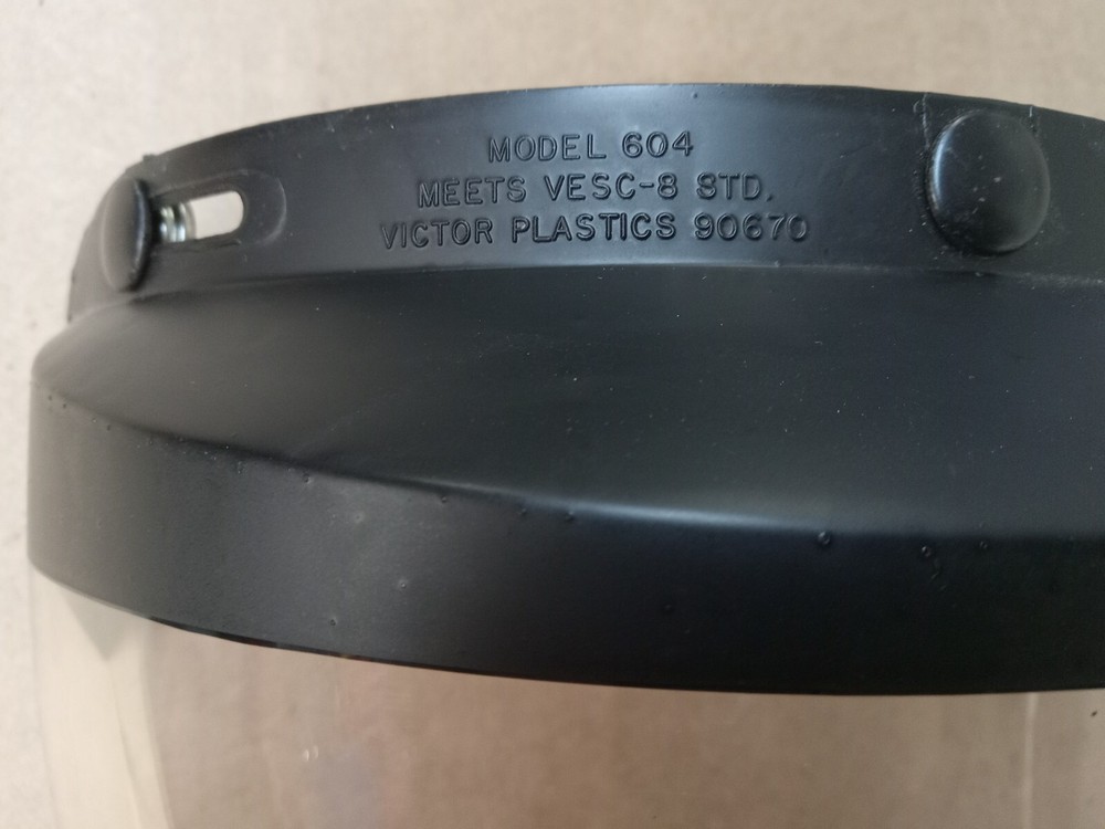 Victor Model 604 Clear Helmet Face Shield