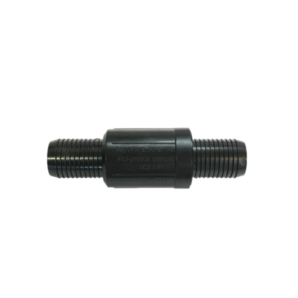 Rainmaid PSC-10 1" Poly-Stretch Coupling Poly Pipe Irrigation Repair Fitting
