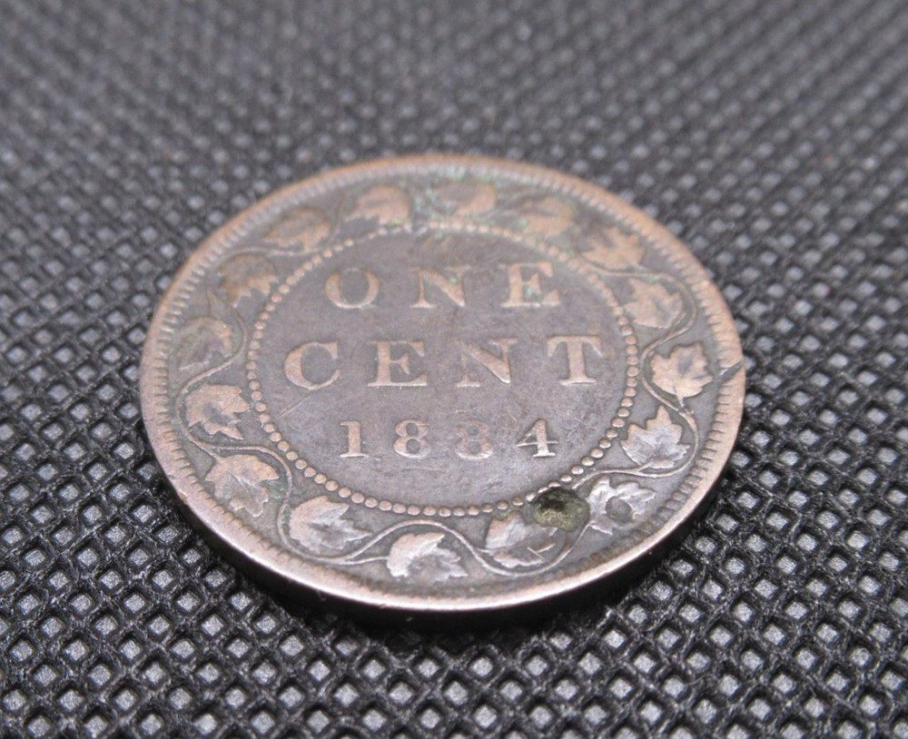 1884 Canada Large One Cent