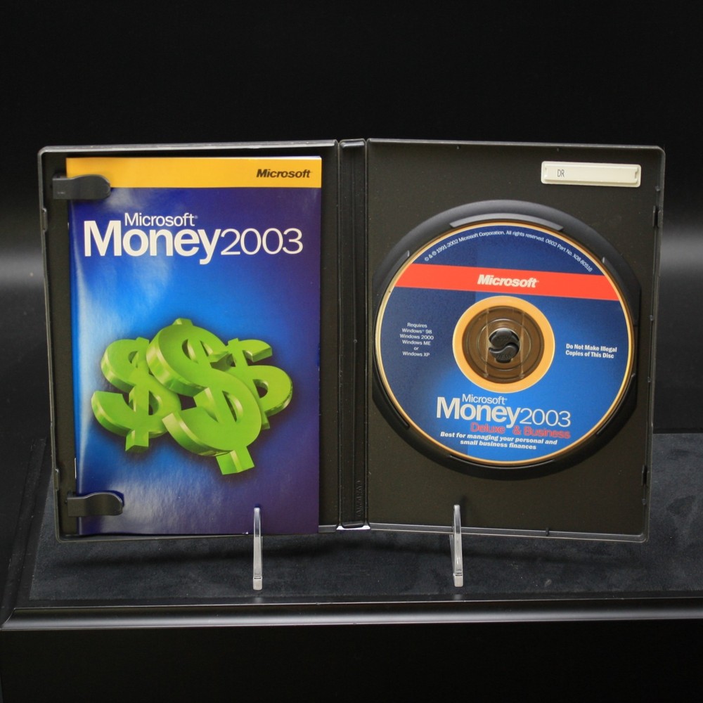 Microsoft Money 2003 Deluxe & Business For Windows