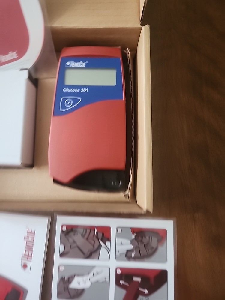 HEMOCUE Glucose 201 Analyzer with AC Adapter