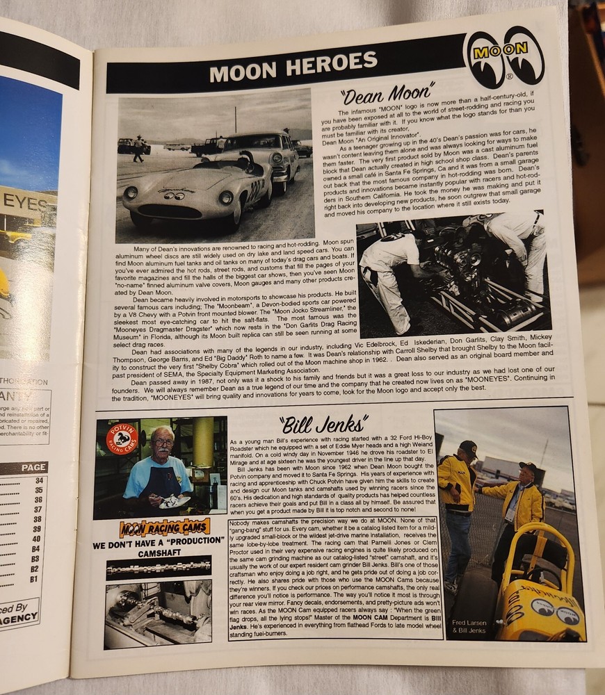 Moon Equipped 2005 Catalog - Collector item Moon Eyes