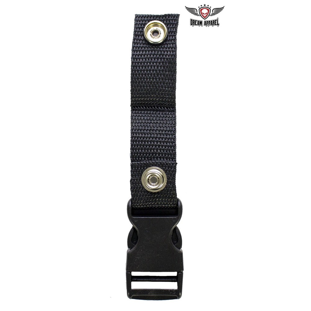 1" Motorcycle Helmet Quick Release Clip with Snap