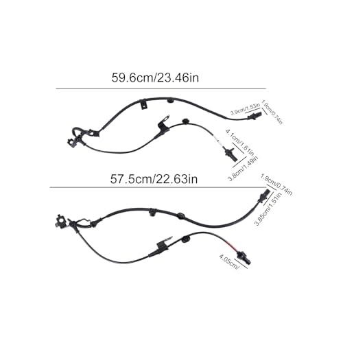 ABS Wheel Speed Sensor Fit for 2015-2019 for Sonata Front Left Front Right