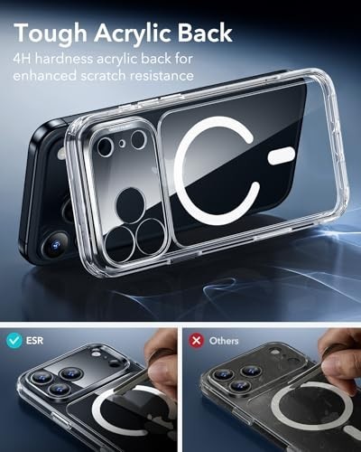 ESR for iPhone 17 Pro Max Case, Camera Control, Compatible with MagSafe, Shockpr