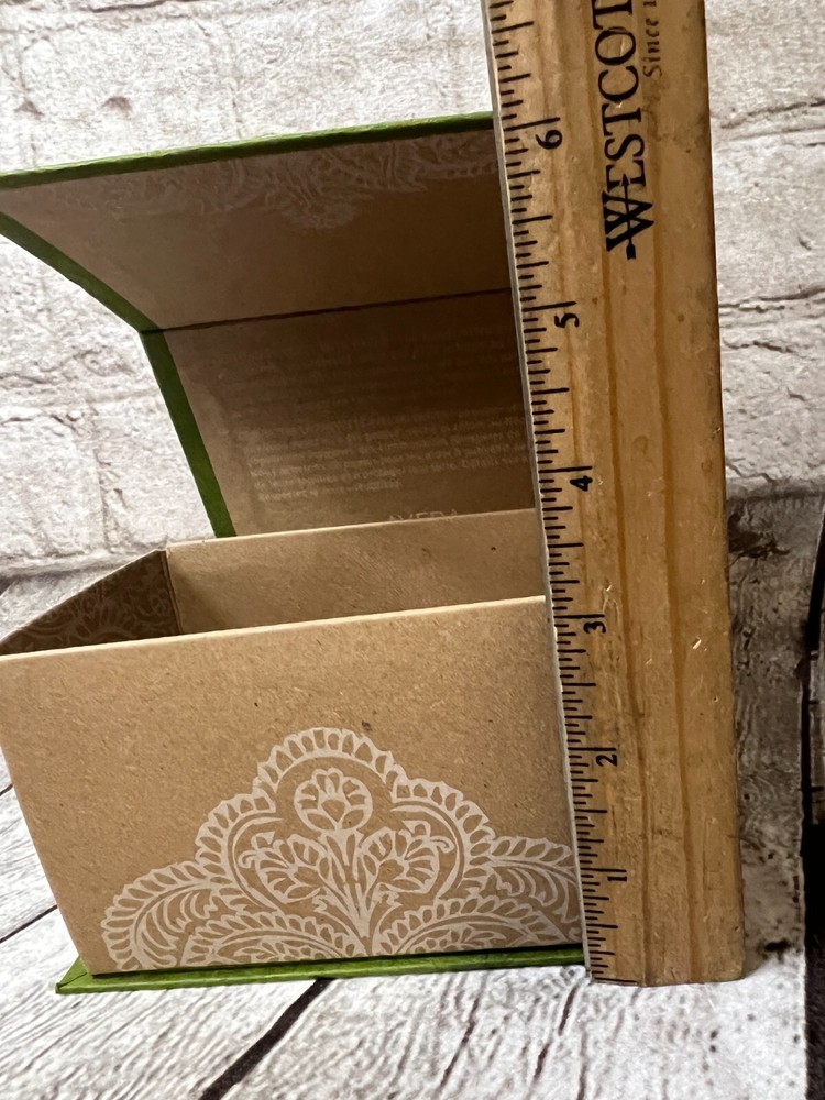 AVEDA FOLDABLE CARTON Gift EMPTY Box with ribbon #Small - NEW