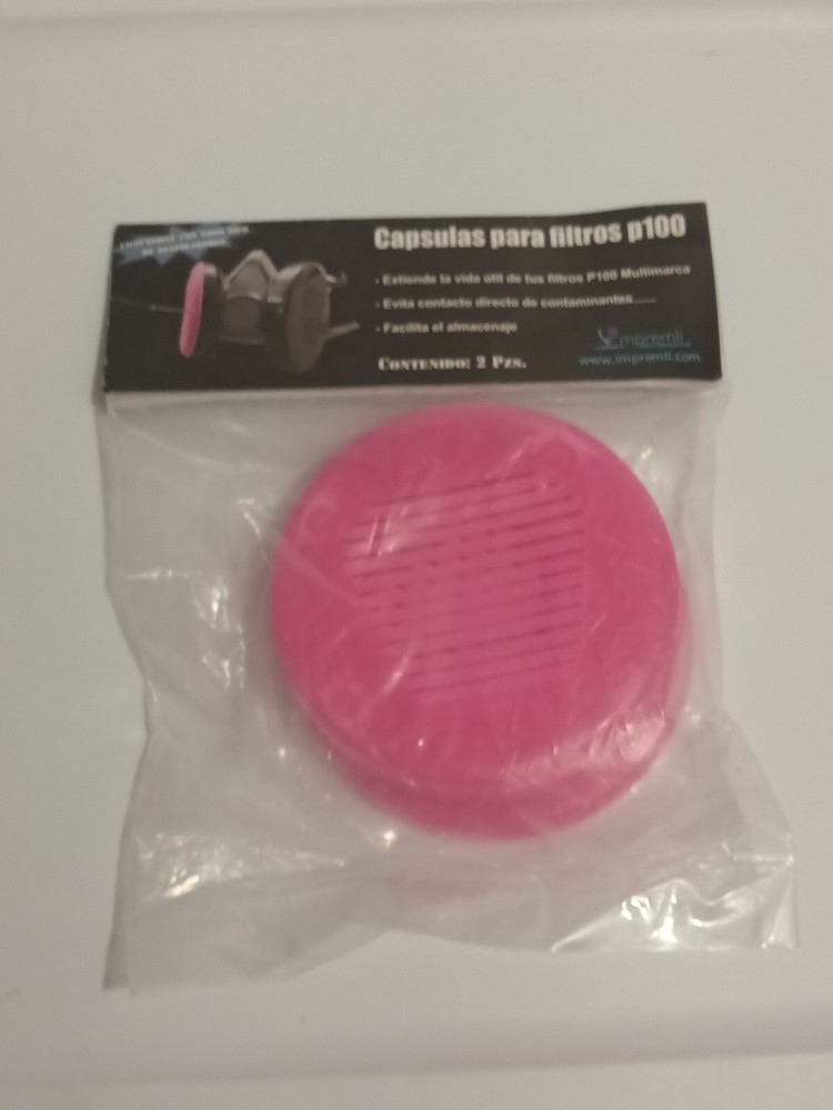 Impremli 2 Pack New p100 filter covers Set Pink