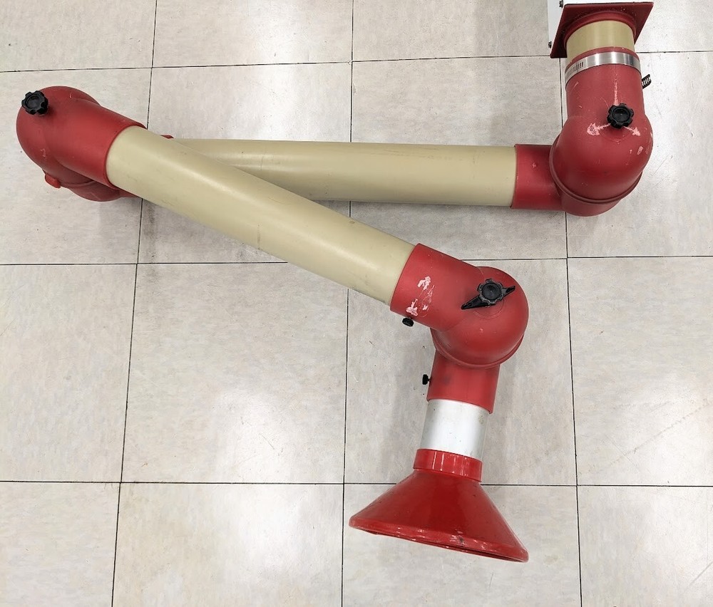 Alsident Systems Fume Extraction Arm with damper
