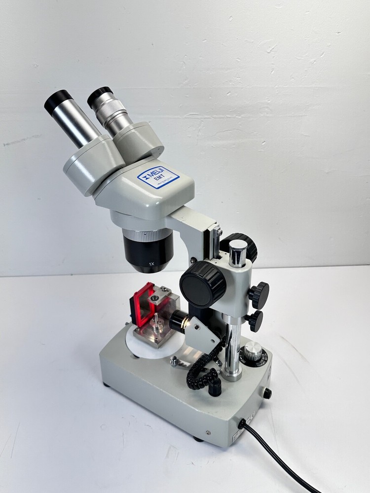 Meiji Techno EMT Dual Power Stereo Microscope - As Is